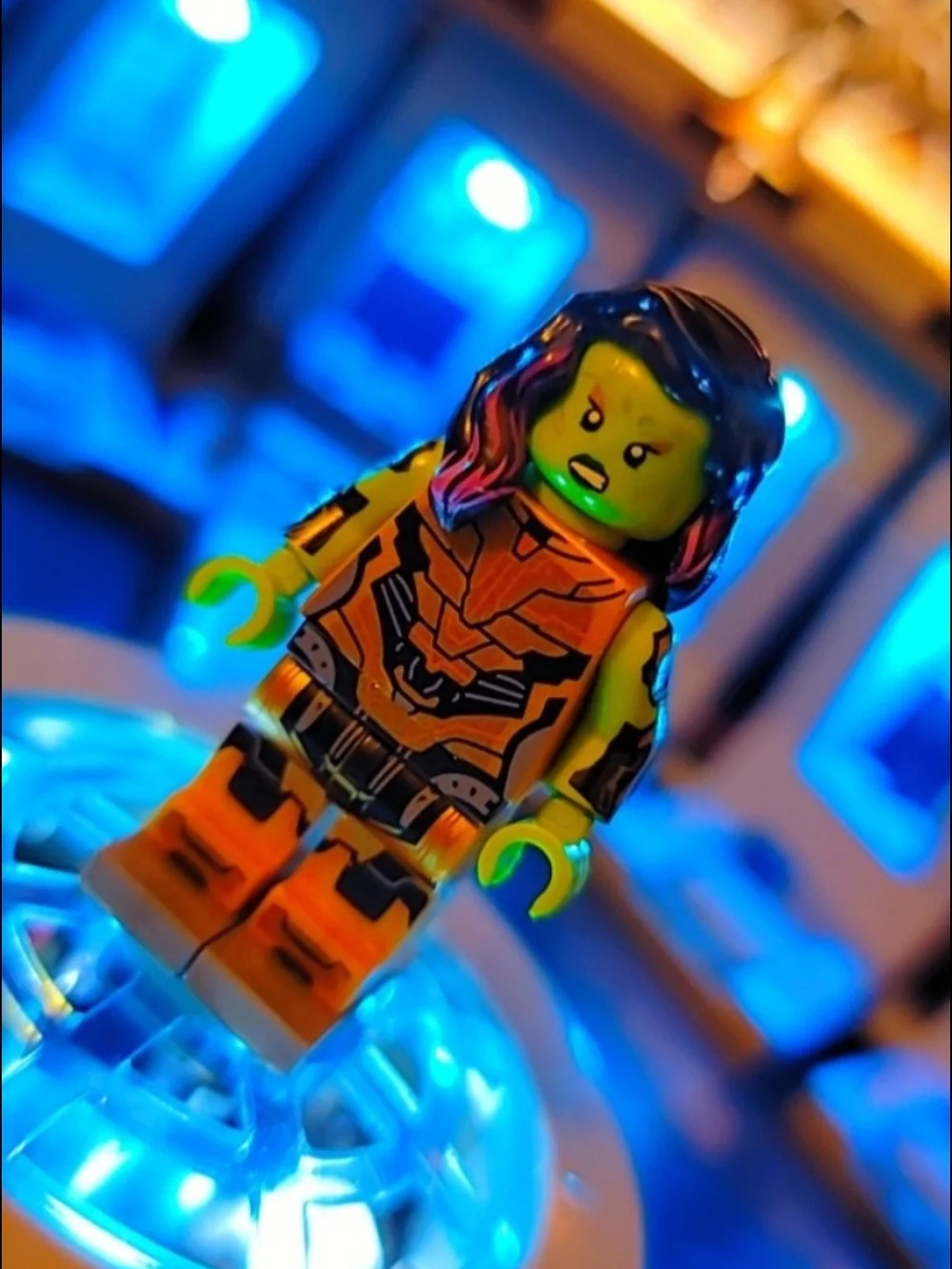 Guardians Of The Galaxy Gamora Minifigure Lego Compatible